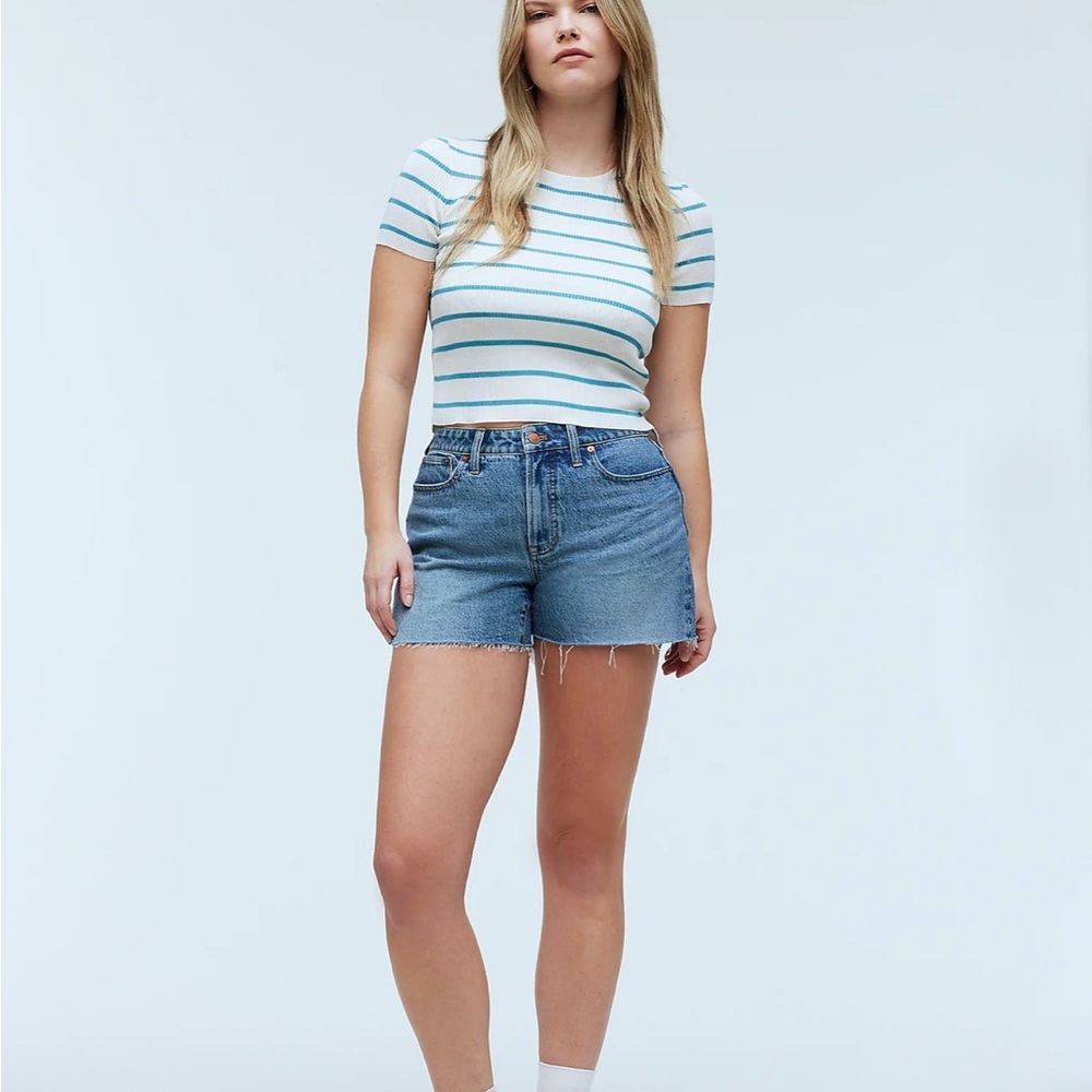 NWOT Madewell curvy perfect vintage short